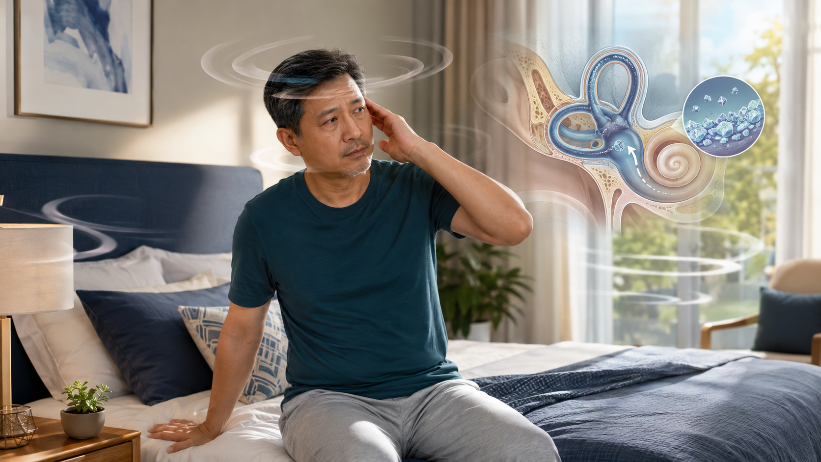 Benign Paroxysmal Positional Vertigo (BPPV): Punca, Tanda, Diagnosis dan Rawatan