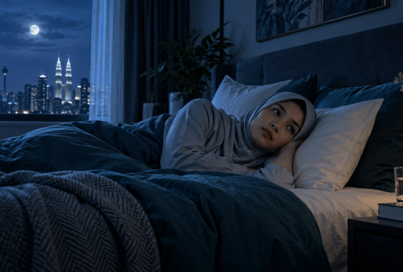 Insomnia (Susah Tidur): Punca, Gejala dan Rawatan