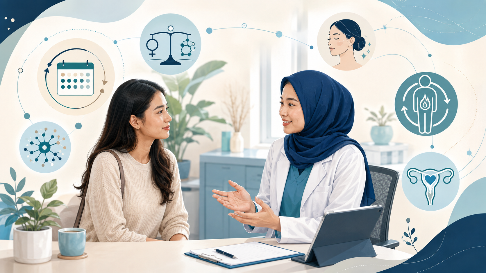 PCOS: Punca, Tanda, Simptom, Diagnosis, Rawatan dan Cara Mengawalnya