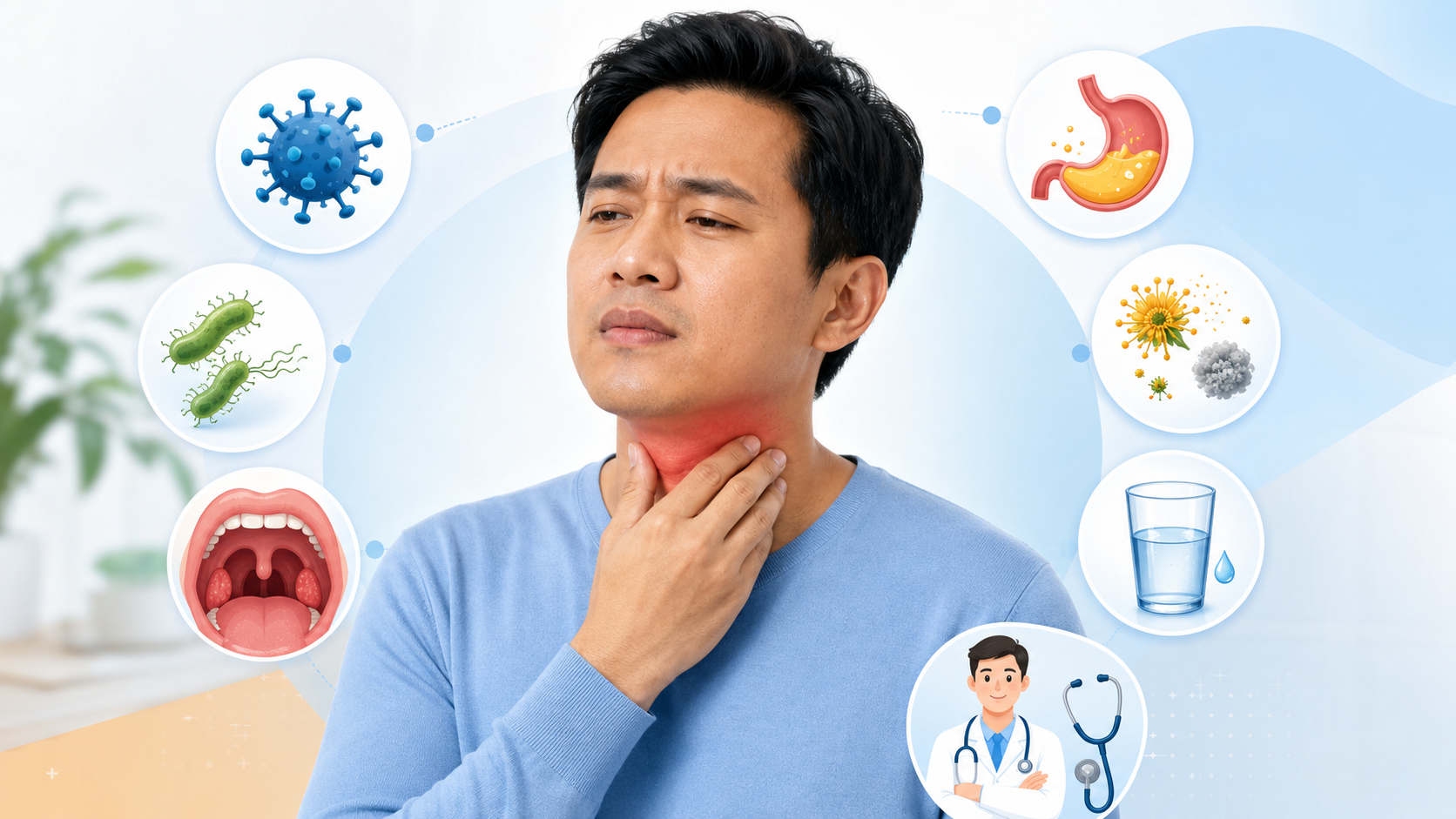 Sakit Tekak: Punca, Simptom, Rawatan Di Rumah Dan Bila Perlu Jumpa Doktor