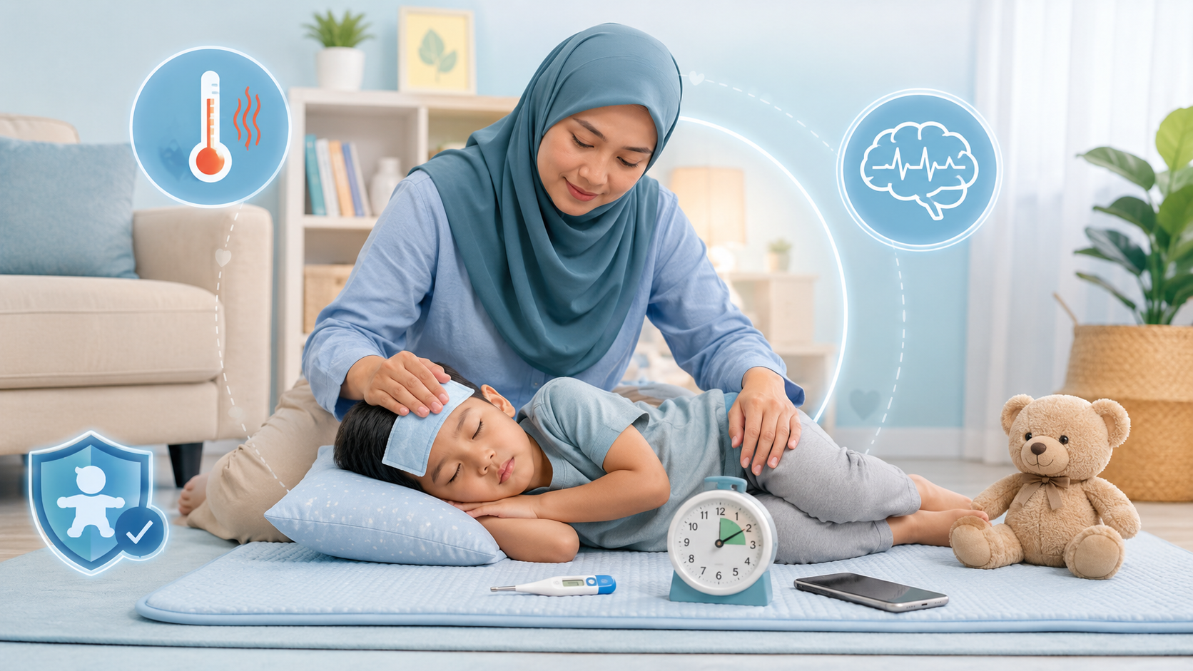 Soalan Lazim Berkenaan Sawan Demam Pada Kanak-Kanak