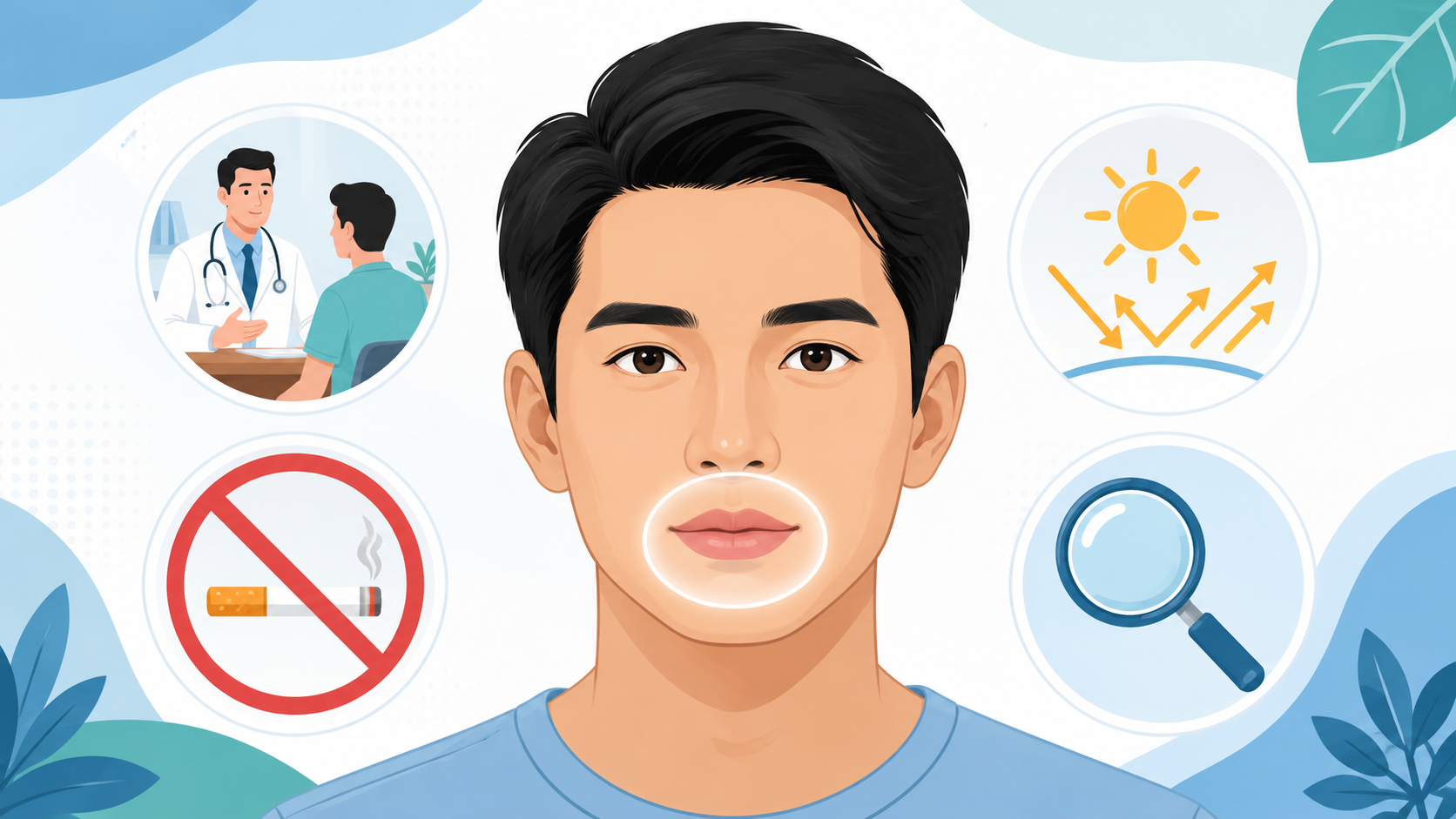 Kanser Bibir: Simptom Awal, Punca, Faktor Risiko Dan Bila Perlu Jumpa Doktor