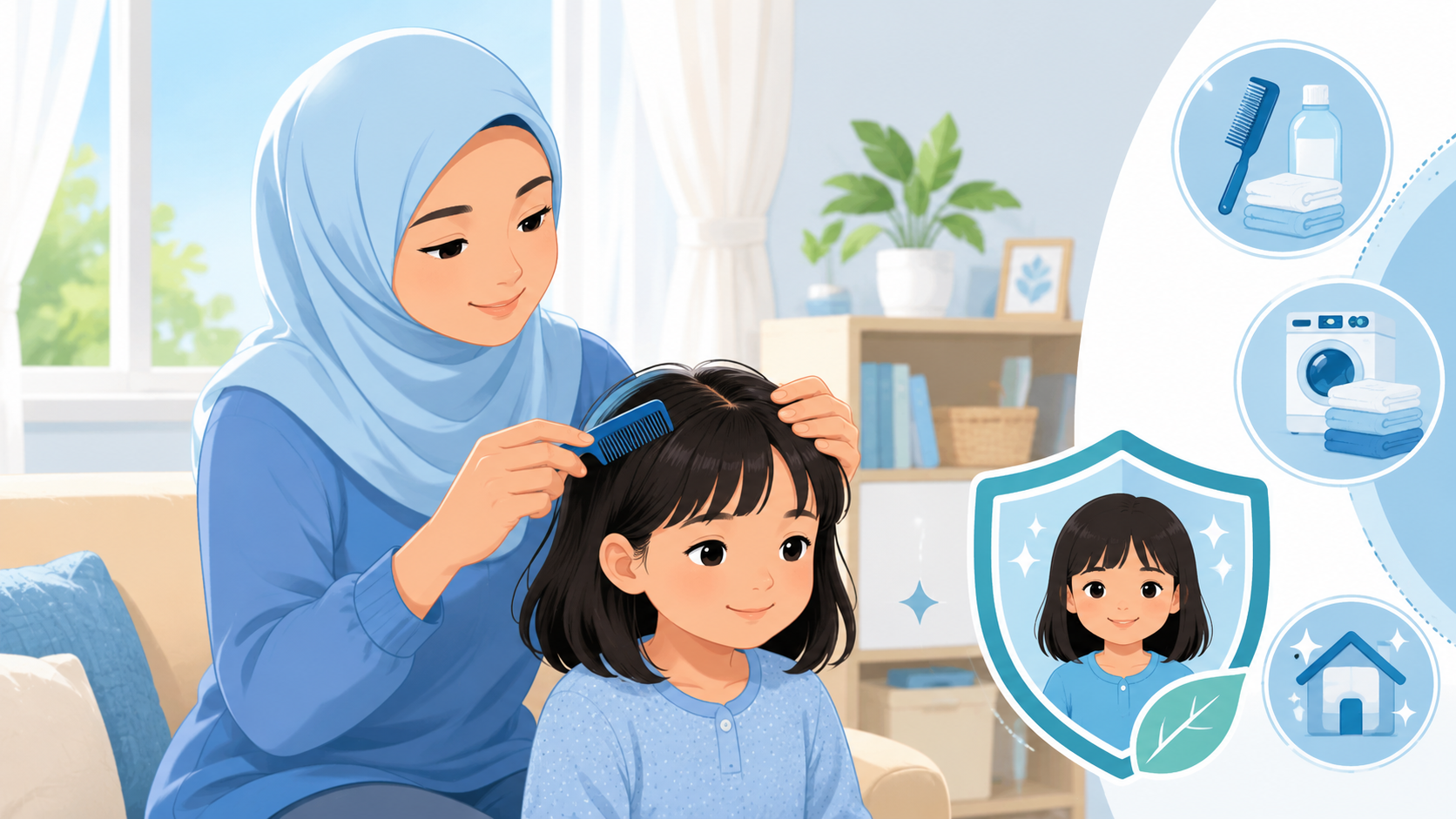 Kutu Kepala: Punca, Tanda, Cara Rawat Dan Langkah Pencegahan
