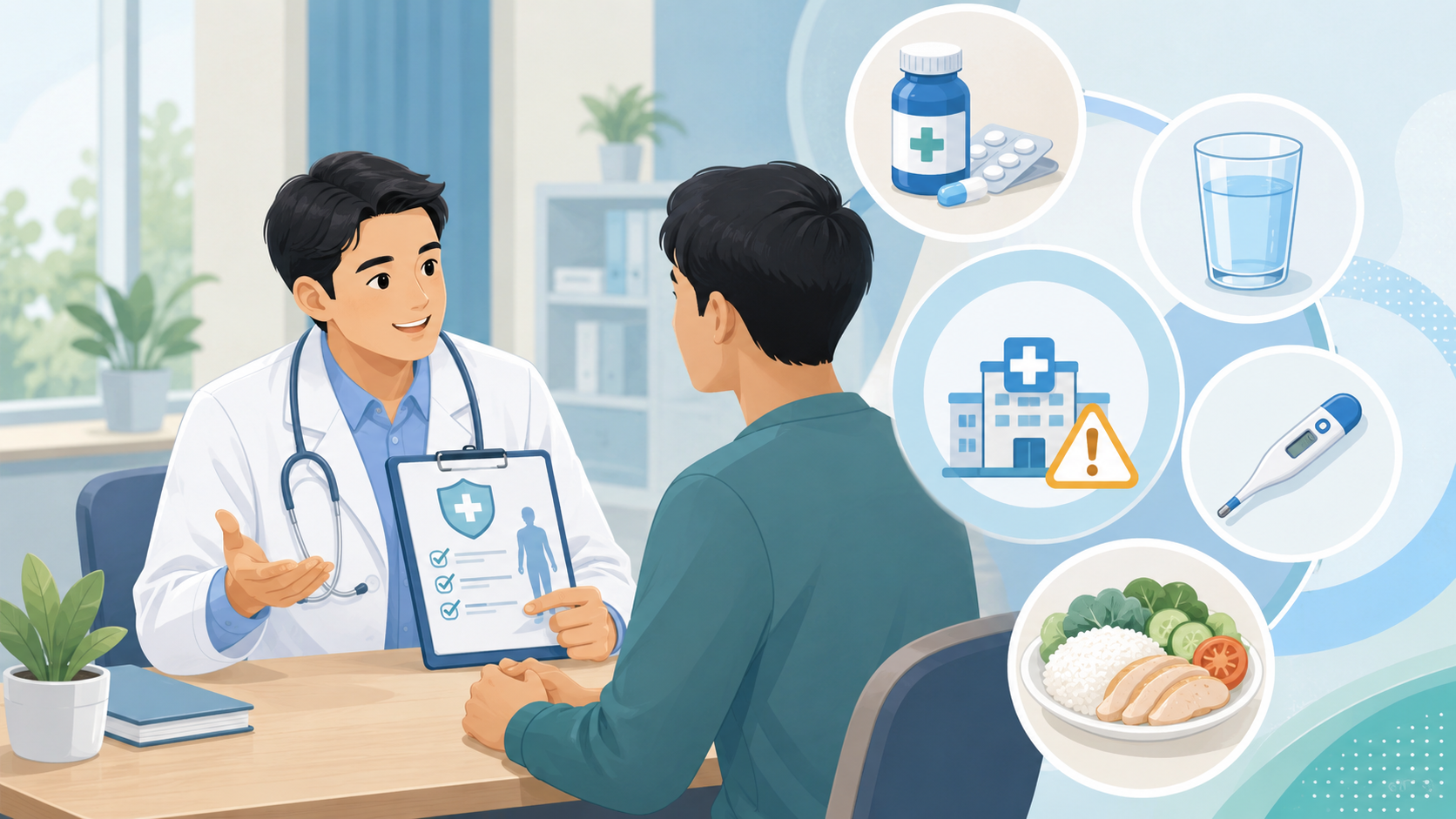 Rawatan Demam Tifoid: Antibiotik, Penjagaan Di Rumah, Pemakanan Dan Bila Perlu Ke Hospital