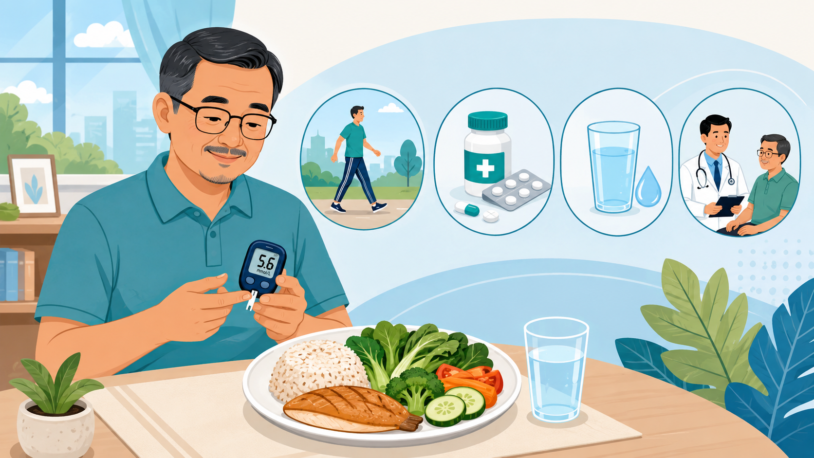 Cara Mengawal Kencing Manis: Panduan Pemakanan, Senaman Dan Gaya Hidup