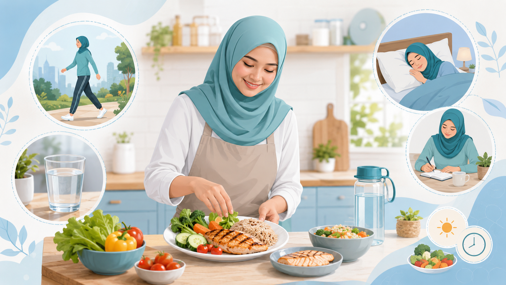 Cara Menurunkan Berat Badan Secara Sihat: Panduan Realistik Untuk Kurus Tanpa Diet Melampau