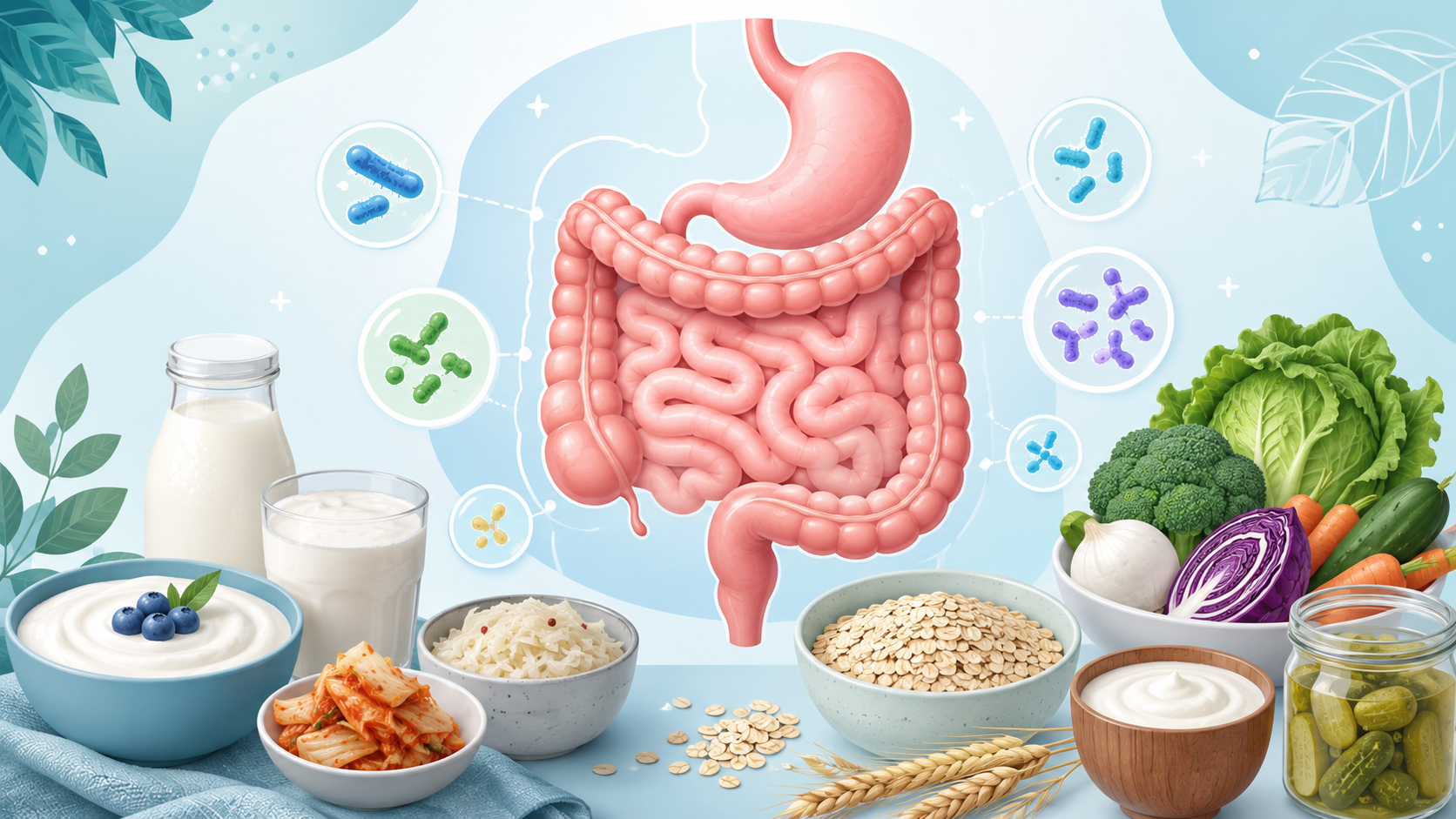 Probiotik Untuk Kesihatan Usus: Manfaat, Sumber Makanan Dan Cara Pengambilannya