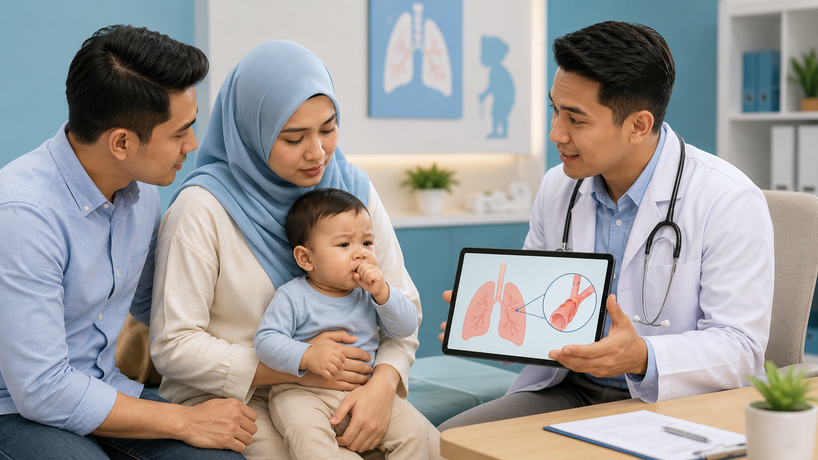 Bronkiolitis Pada Bayi: Punca, Simptom, Rawatan Dan Tanda Bahaya