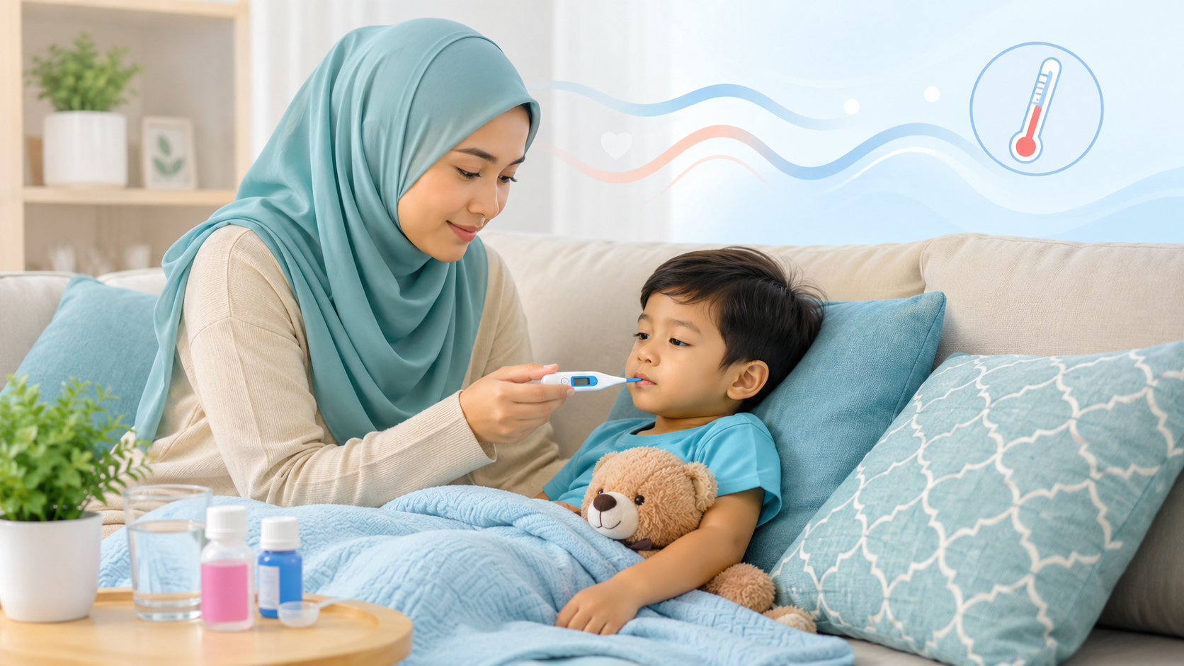 Demam Pada Kanak-Kanak: Punca, Suhu Bahaya, Rawatan Dan Bila Perlu Jumpa Doktor