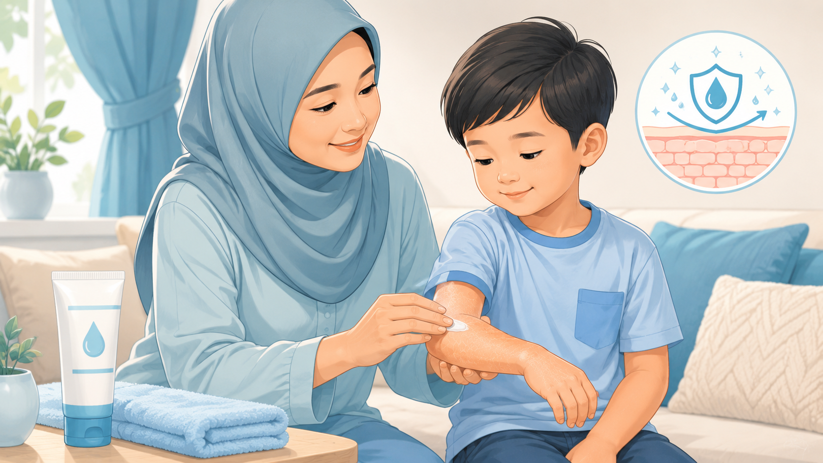 Ekzema Pada Kanak-Kanak: Punca, Simptom, Rawatan Dan Cara Kurangkan Gatal