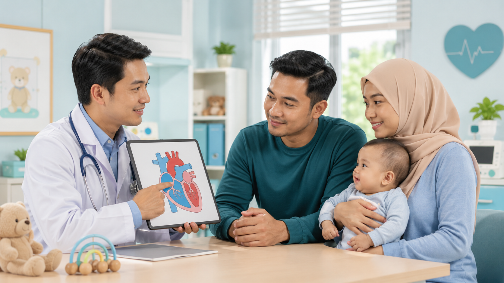 Penyakit Jantung Kongenital: Punca, Simptom Pada Bayi, Jenis Dan Rawatan