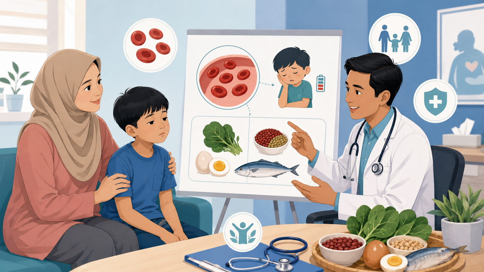 Anemia Pada Kanak-Kanak: Punca, Simptom, Rawatan Dan Makanan Tambah Darah