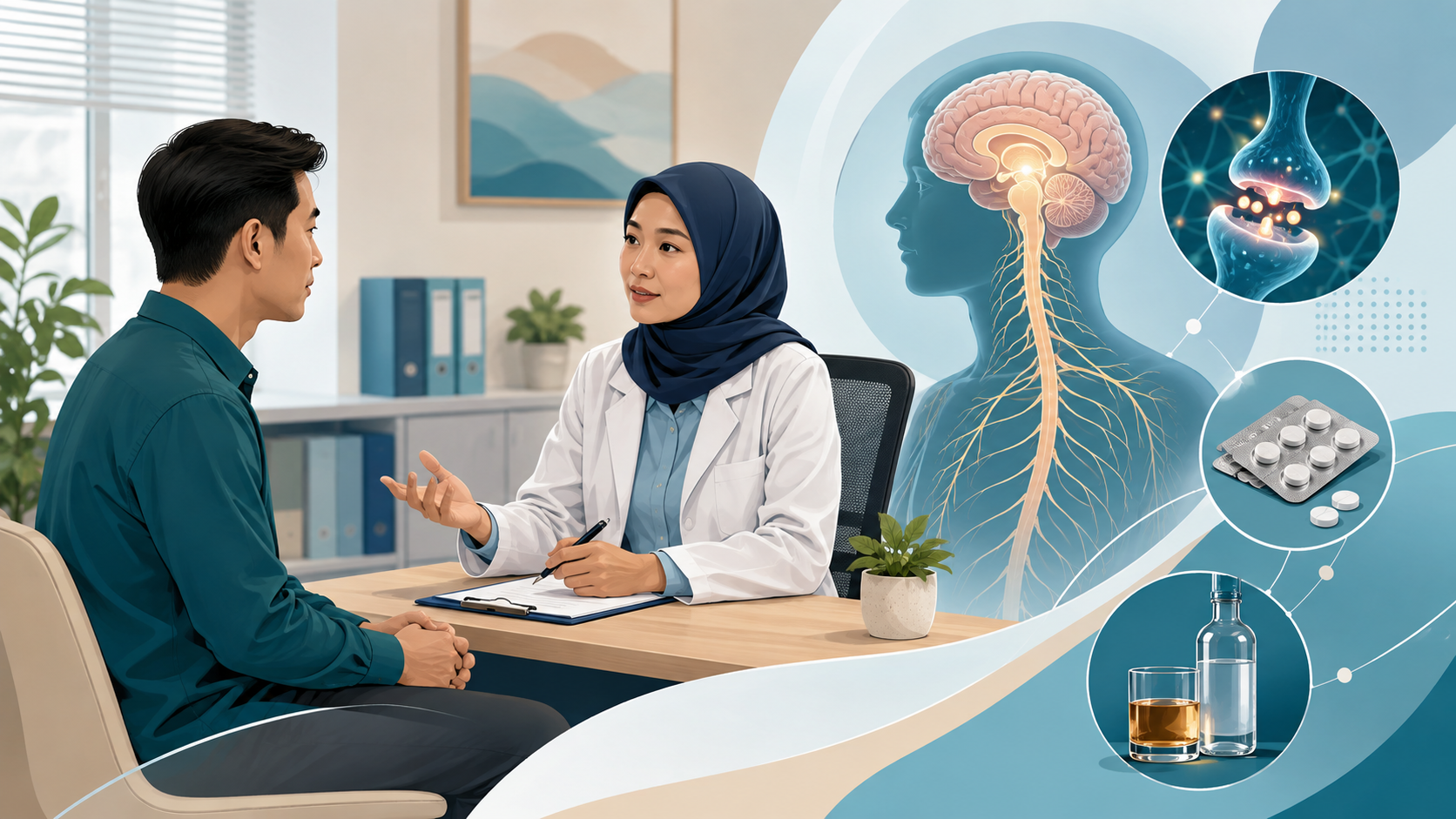 Dadah Penekan Sistem Saraf: Jenis, Kesan dan Bahaya kepada Kesihatan