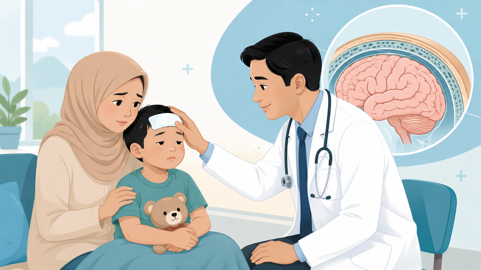 Meningitis Pada Kanak-Kanak: Punca, Simptom Awal, Rawatan Dan Tanda Bahaya