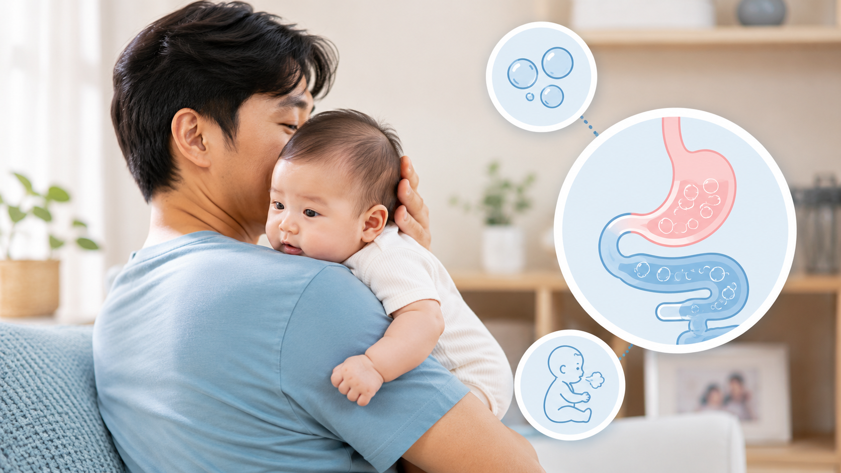 Kembung Perut Pada Bayi: Punca, Tanda, Cara Melegakan Dan Bila Perlu Jumpa Doktor