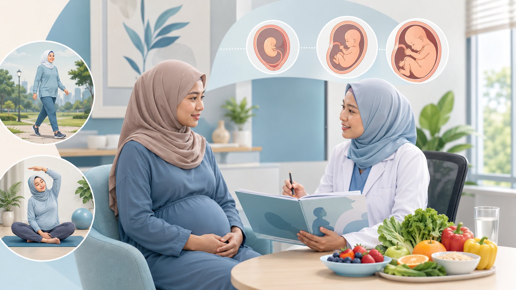 Panduan Kehamilan Sihat: Penjagaan Ibu Dan Bayi Dari Trimester Pertama Hingga Bersalin