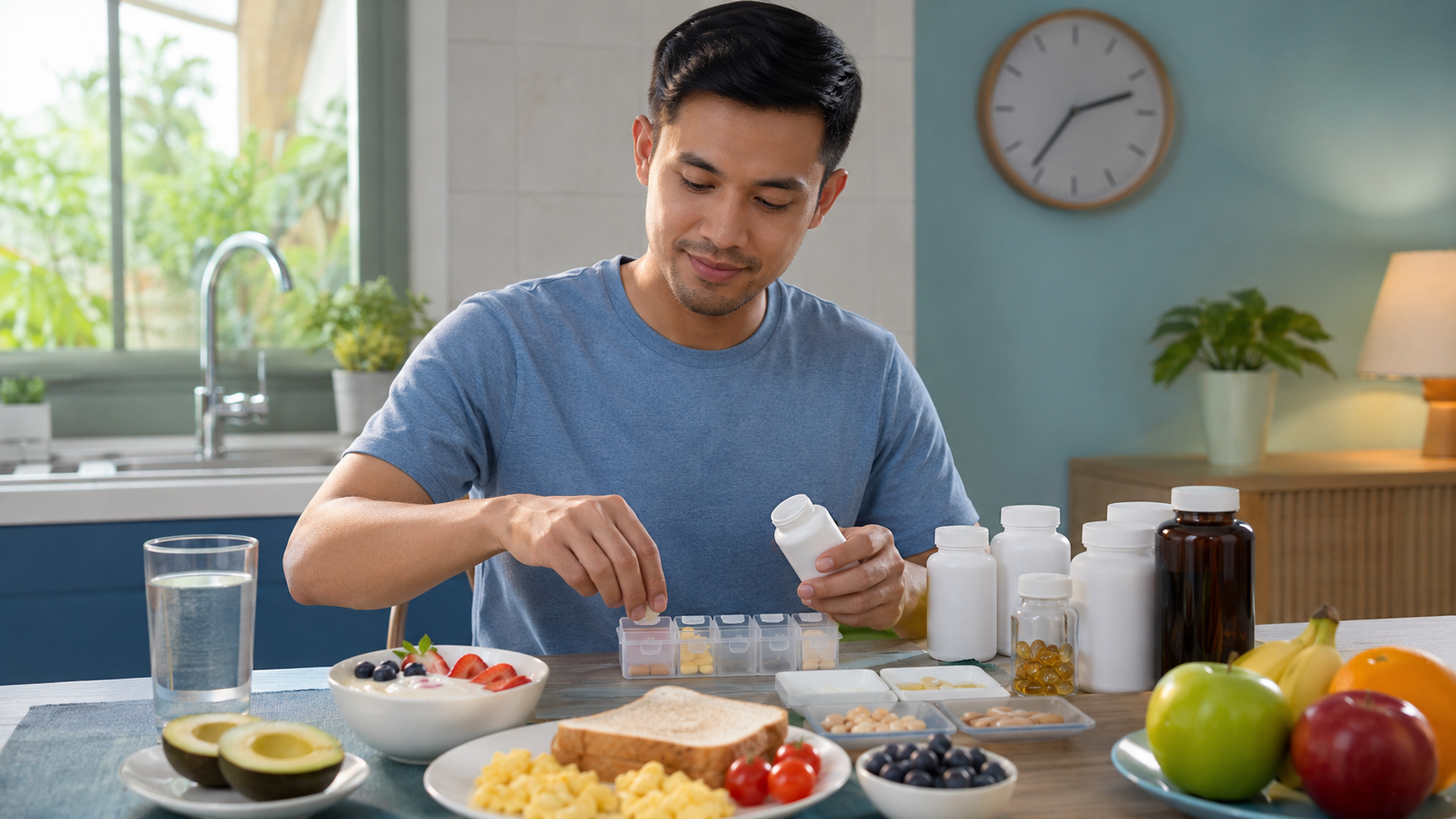 Waktu Terbaik Mengambil Suplemen Vitamin: Pagi, Malam atau Selepas Makan?