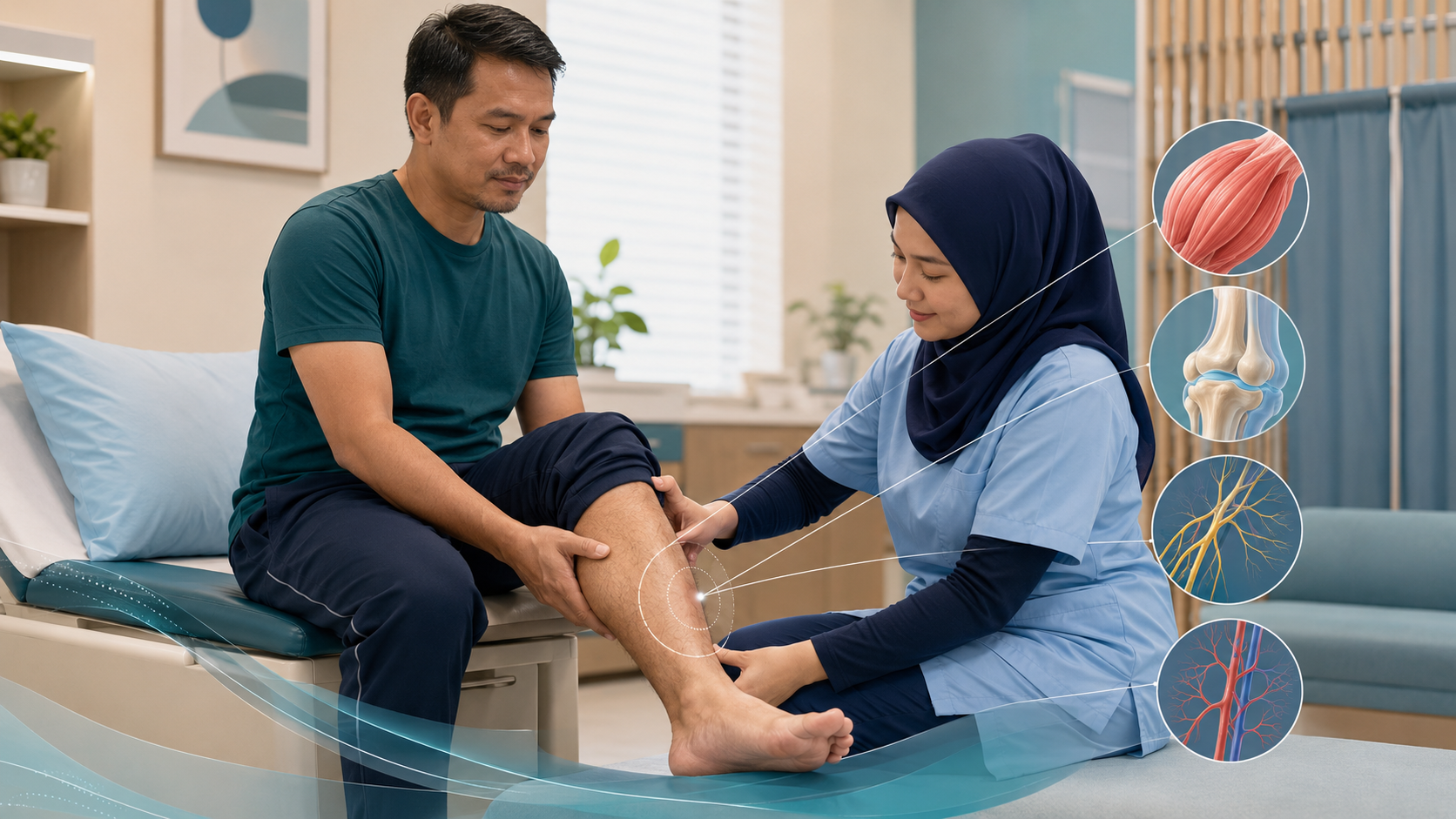 Sakit Kaki: Punca, Simptom, Rawatan dan Bila Perlu Jumpa Doktor