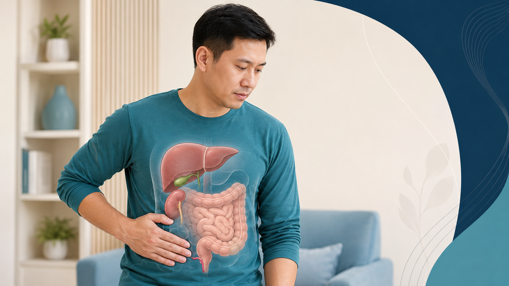 Sakit Perut Sebelah Kanan: Punca, Gejala dan Bila Perlu Jumpa Doktor