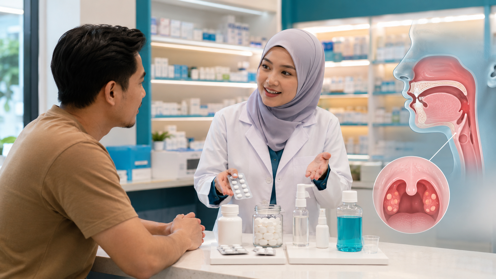 Ubat Sakit Tekak: Jenis, Kegunaan dan Cara Memilih yang Selamat