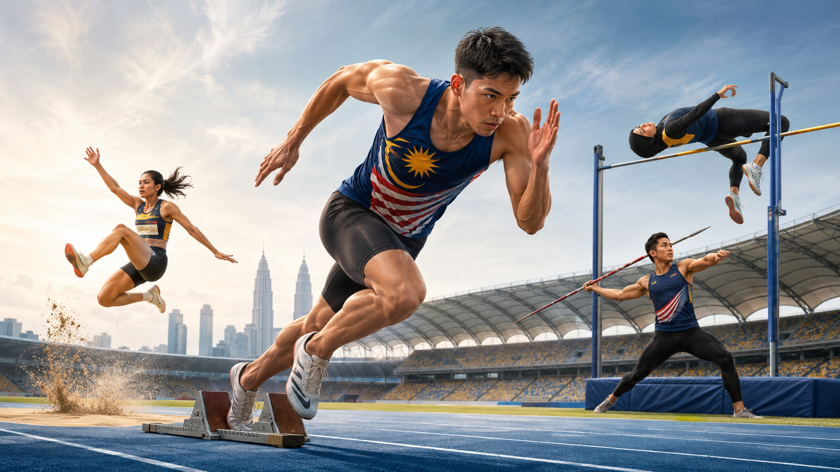 Sukan Olahraga: Jenis Acara, Peraturan dan Panduan Asas