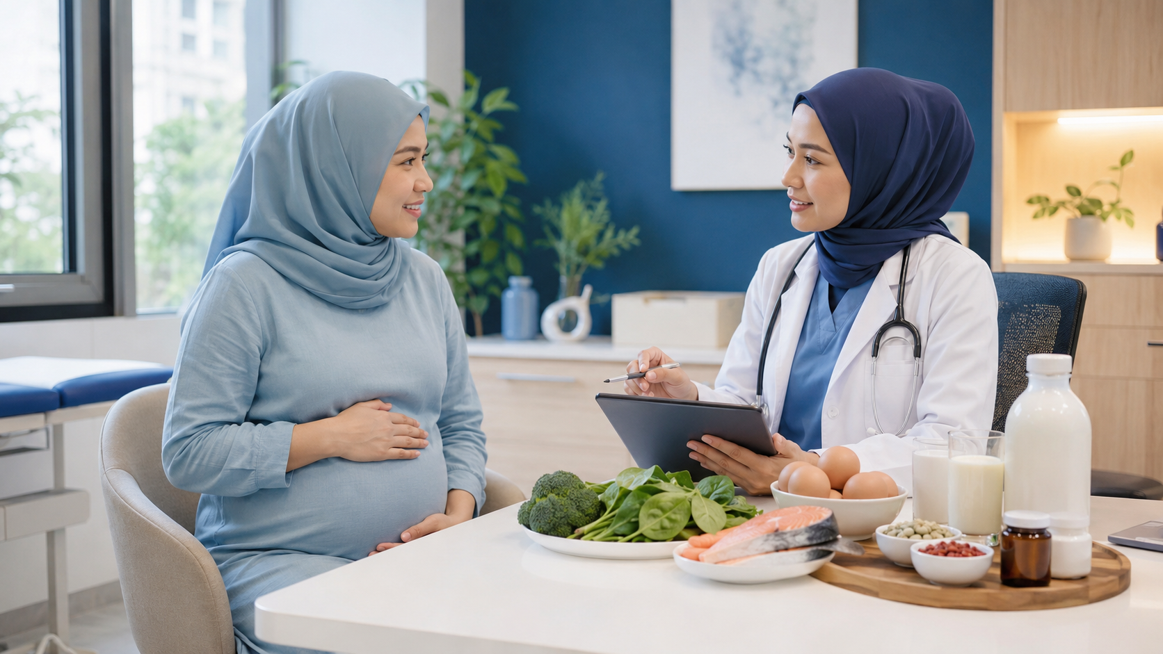 Suplemen Ibu Hamil: Asid Folik, Zat Besi, Kalsium dan Vitamin Yang Diperlukan