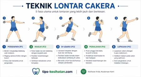 Sukan Lempar Cakera - Peraturan dan Teknik - Tips Kesihatan