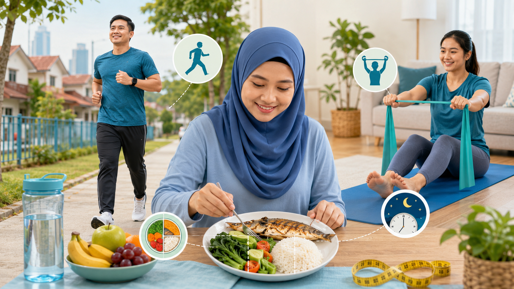Cara Kurus Dengan Selamat: Panduan Penurunan Berat Badan Yang Mudah Dan Realistik
