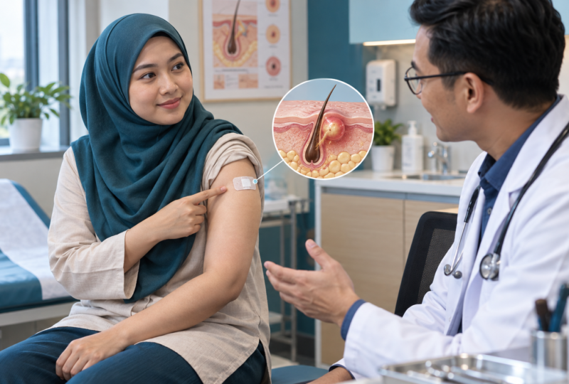 Bisul Pada Kulit: Punca, Tanda, Rawatan dan Bila Perlu Jumpa Doktor