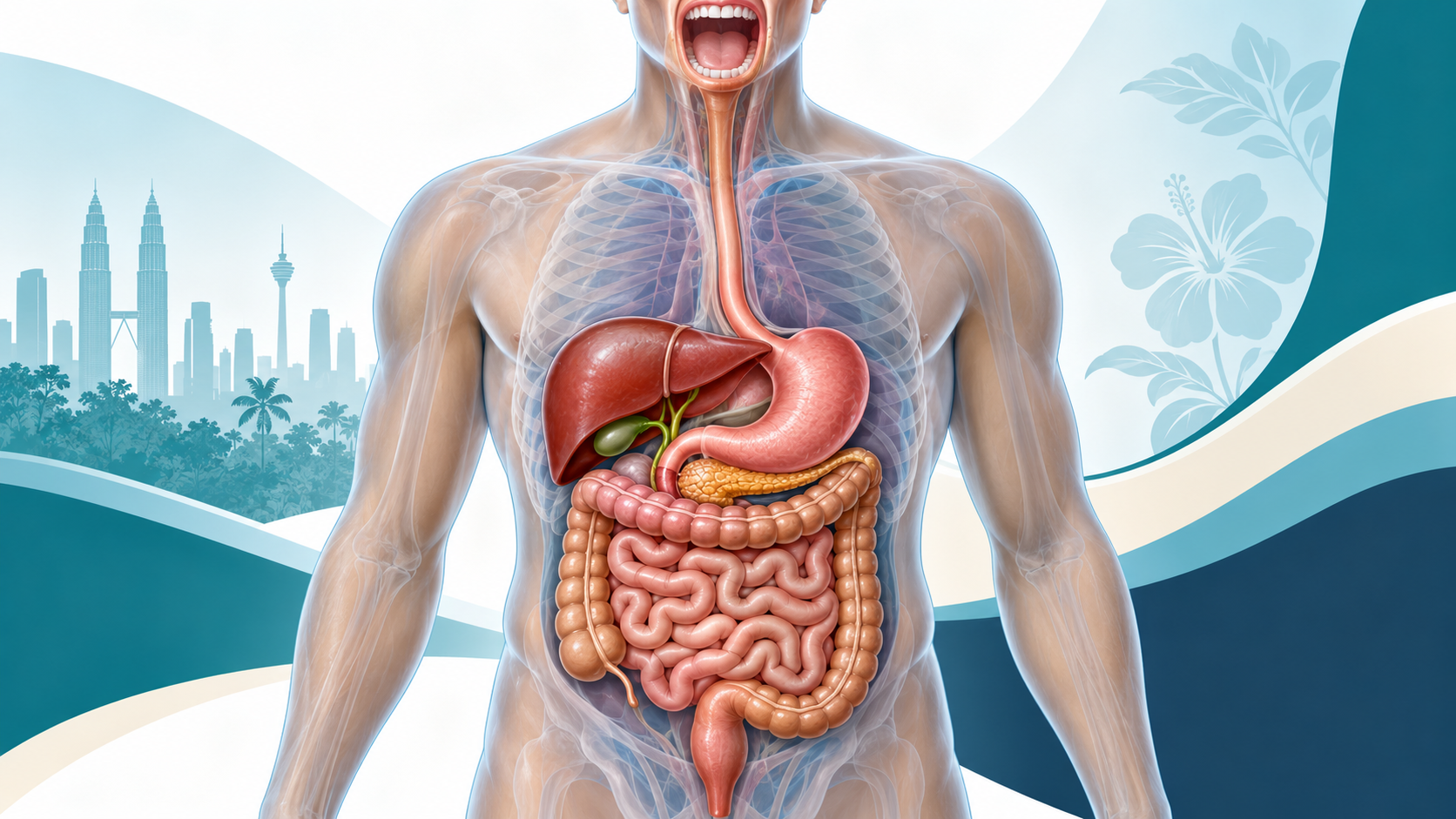 Sistem Penghadaman Manusia: Organ, Fungsi dan Proses Pencernaan Makanan