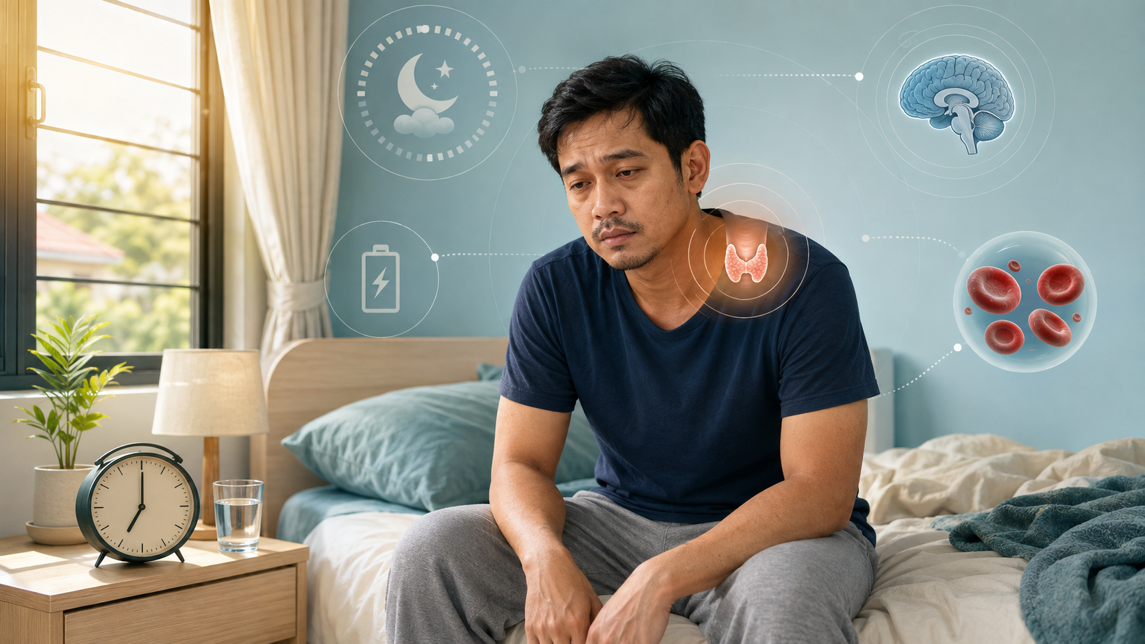 Kenapa Badan Selalu Letih Walaupun Cukup Tidur? Ini Punca Sebenar Yang Ramai Tak Sedar