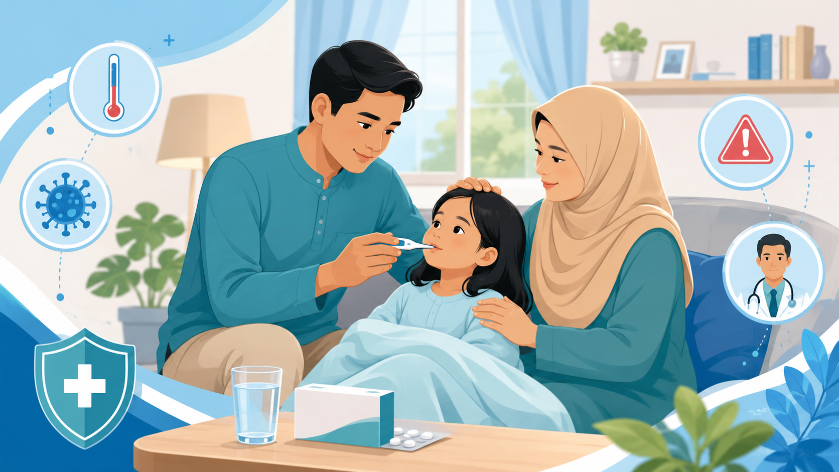 Demam: Punca, Simptom, Tanda Bahaya Dan Bila Perlu Jumpa Doktor