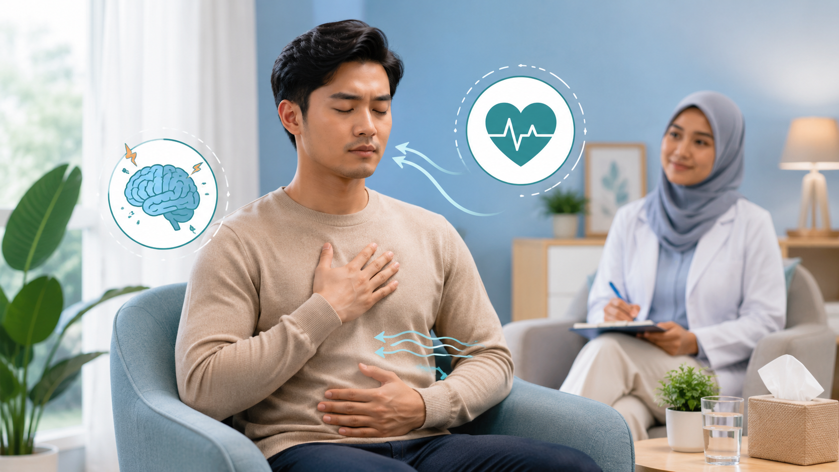 Panic Attack: Simptom, Punca, Cara Mengawal Dan Bila Perlu Jumpa Doktor