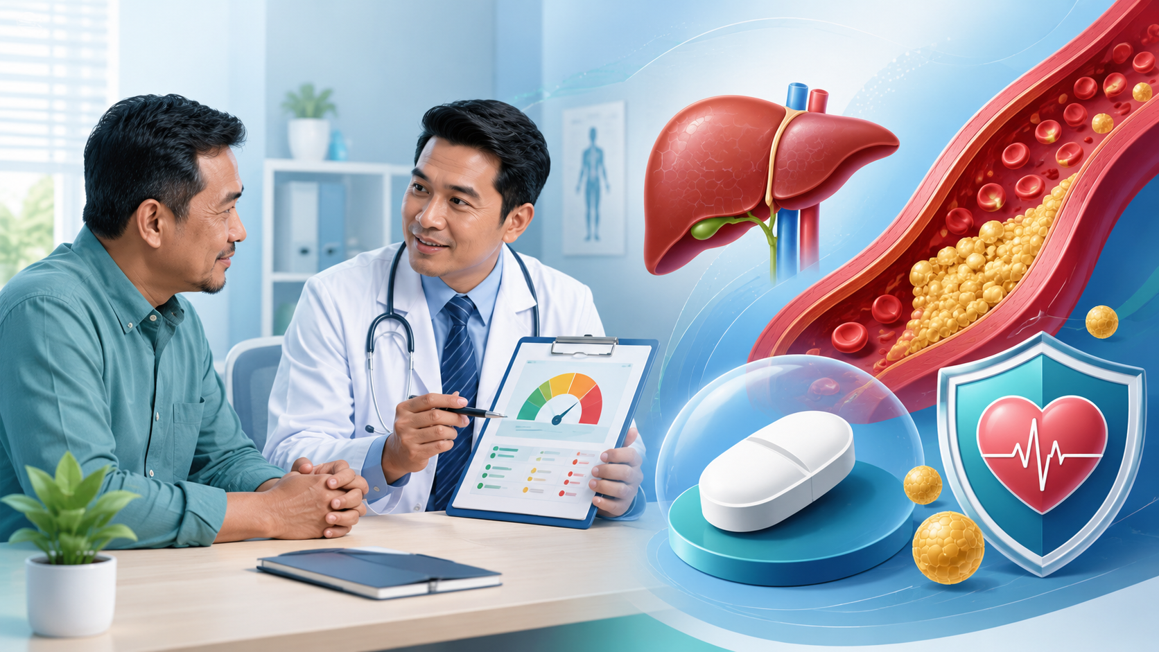 Ubat Statin: Fungsi, Cara Kerja, Kesan Sampingan Dan Siapa Yang Perlu Ambil