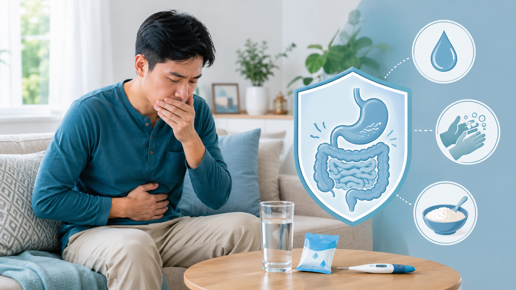 Gastroenteritis: Punca Cirit-Birit Dan Muntah, Simptom, Rawatan Serta Tanda Bahaya